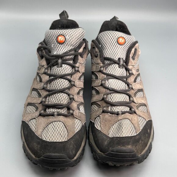 Merrell Moab Men\'s 14 Brown Black Suede Waterproof Low Top Hiking Sneakers main image 8